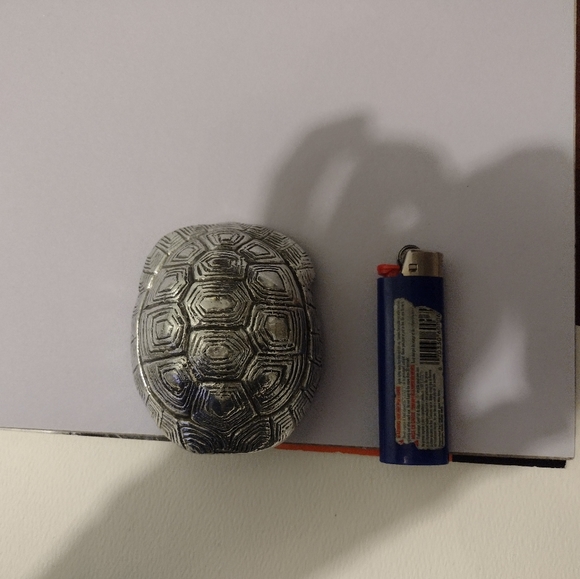 Bottle opener silver turtle shell - Picture 2 of 5